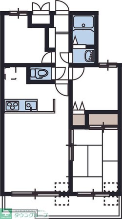コスモ浦和中島の物件間取画像